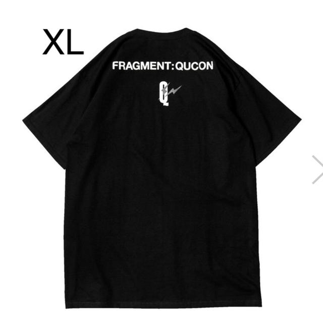 FRAGMENT(フラグメント)のXL  QUCON x FRAGMENT TEE メンズのトップス(Tシャツ/カットソー(半袖/袖なし))の商品写真