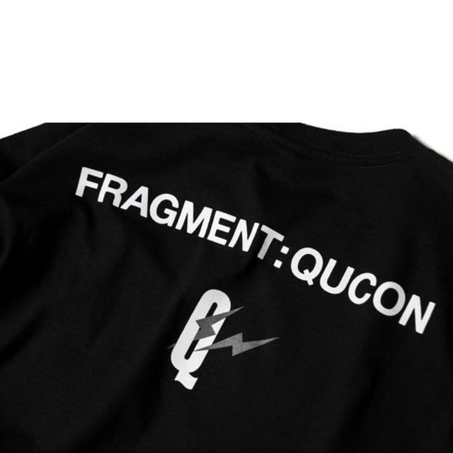 FRAGMENT(フラグメント)のXL  QUCON x FRAGMENT TEE メンズのトップス(Tシャツ/カットソー(半袖/袖なし))の商品写真