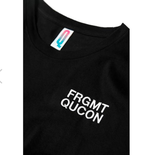 FRAGMENT(フラグメント)のXL  QUCON x FRAGMENT TEE メンズのトップス(Tシャツ/カットソー(半袖/袖なし))の商品写真