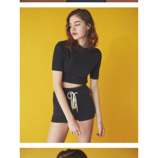 アリシアスタン(ALEXIA STAM)のBack Eye Open Knit 31日まで取り置き(Tシャツ(半袖/袖なし))