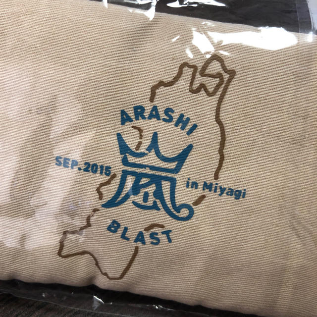 嵐(アラシ)の嵐 ARASHIBlast 宮城 in Miyagi ポーチ エンタメ/ホビーのタレントグッズ(アイドルグッズ)の商品写真