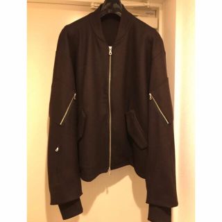 SUNSEA - 17AW URU ウールフライトジャケット 早い者勝ちの通販