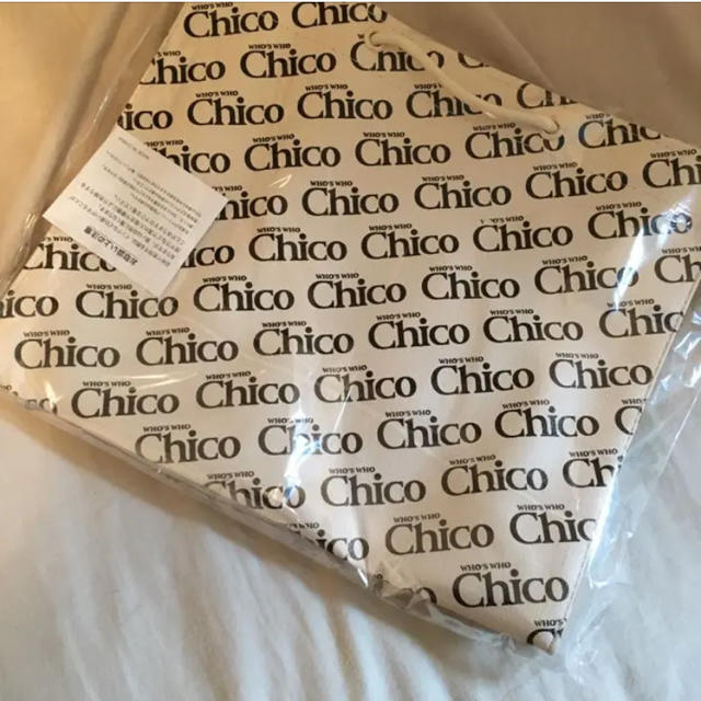 who's who Chico(フーズフーチコ)のノベルティバック 白 レディースのバッグ(トートバッグ)の商品写真