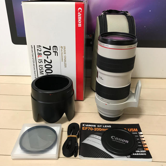 送料0円】 Canon USM IS L f2.8 70-200mm EF CANON - レンズ(ズーム ...