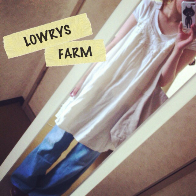 LOWRYS FARM(ローリーズファーム)のLOWRYS FARM ワンピース レディースのワンピース(ひざ丈ワンピース)の商品写真