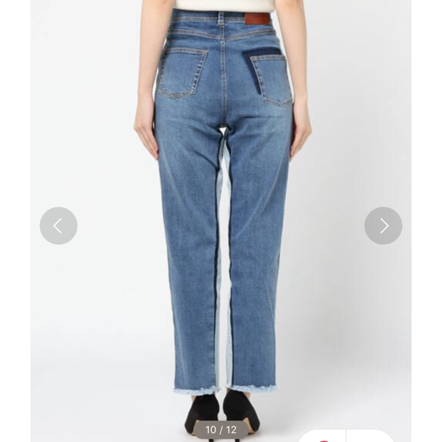 デザイン Ameri VINTAGE - AMERI SHADOW H/S STRAIGHT DENIM デニム