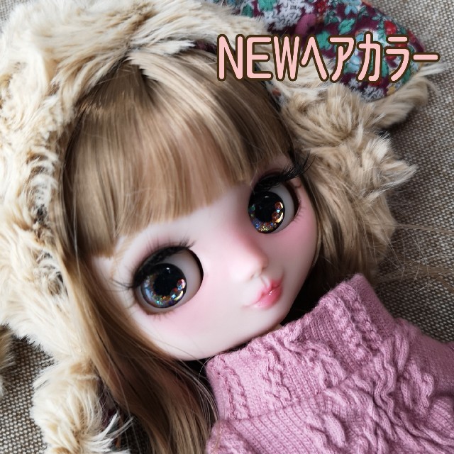 ミディブライスサイズ の icyドール カスタム18 カスタムicyドール icy doll ブライスサイズ