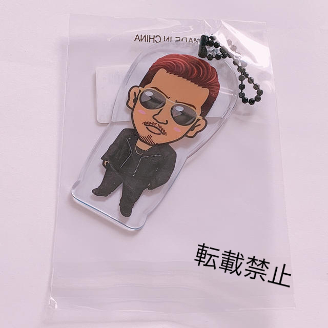 EXILE(エグザイル)のEXILE ATSUSHI 24KARATS GOLD SOUL クリアチャーム エンタメ/ホビーのタレントグッズ(その他)の商品写真