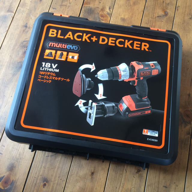 BLACK DECKER マルチDIYセット 値下げしました インテリア/住まい/日用品のインテリア/住まい/日用品 その他(その他)の商品写真