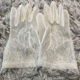 ヴェラウォン(Vera Wang)のウェディング　グローブ　リバーレース　ショート(ウェディングドレス)