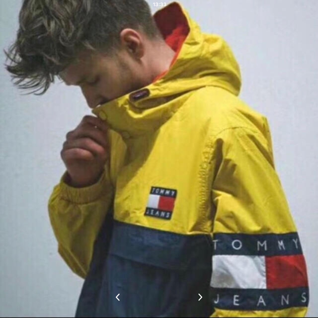 TOMMY HILFIGER(トミーヒルフィガー)の美品 tommy jeans ナイロンジャケット メンズのジャケット/アウター(ナイロンジャケット)の商品写真