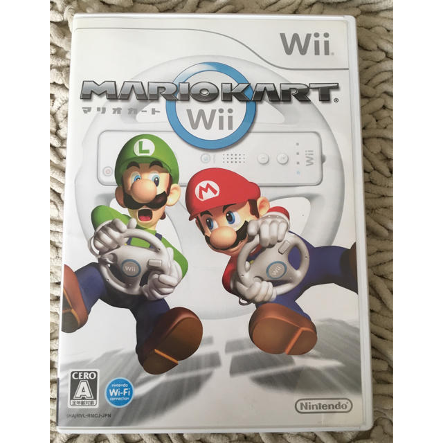 Wii(ウィー)のwii マリオカート 任天堂 エンタメ/ホビーのゲームソフト/ゲーム機本体(家庭用ゲームソフト)の商品写真