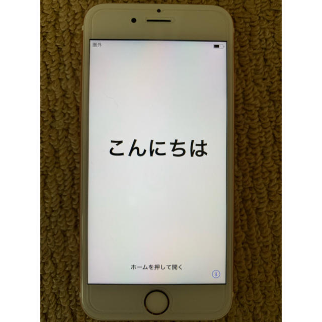 iPhone(アイフォーン)のiPhone 6s Rose Gold 16 GB au スマホ/家電/カメラのスマートフォン/携帯電話(スマートフォン本体)の商品写真