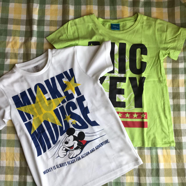 Disney(ディズニー)のＴシャツ 140  2枚セット キッズ/ベビー/マタニティのキッズ服男の子用(90cm~)(Tシャツ/カットソー)の商品写真