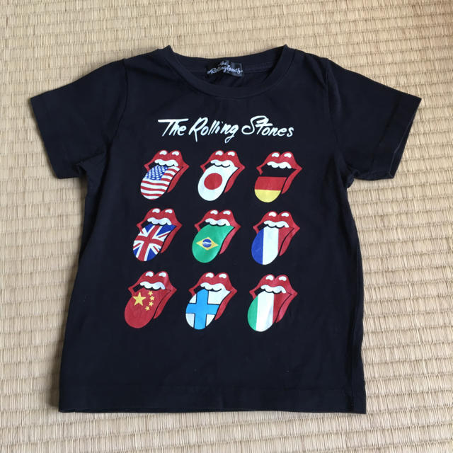 ローリングストーンズ 90 男の子 キッズ/ベビー/マタニティのキッズ服男の子用(90cm~)(Tシャツ/カットソー)の商品写真