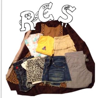 ロデオクラウンズ(RODEO CROWNS)のRCSの7点セット♡最終値下げ！(Tシャツ(半袖/袖なし))