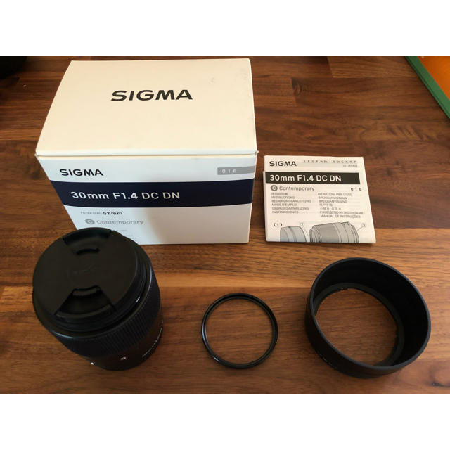 SIGMA(シグマ)の『れんちさん専用』SIGMA 30mm F1.4 DC DN ソニーEマウント スマホ/家電/カメラのカメラ(レンズ(単焦点))の商品写真