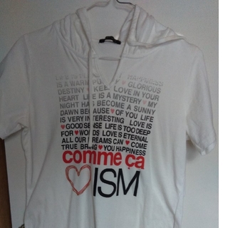 コムサイズム(COMME CA ISM)のパーカーTシャツ(パーカー)