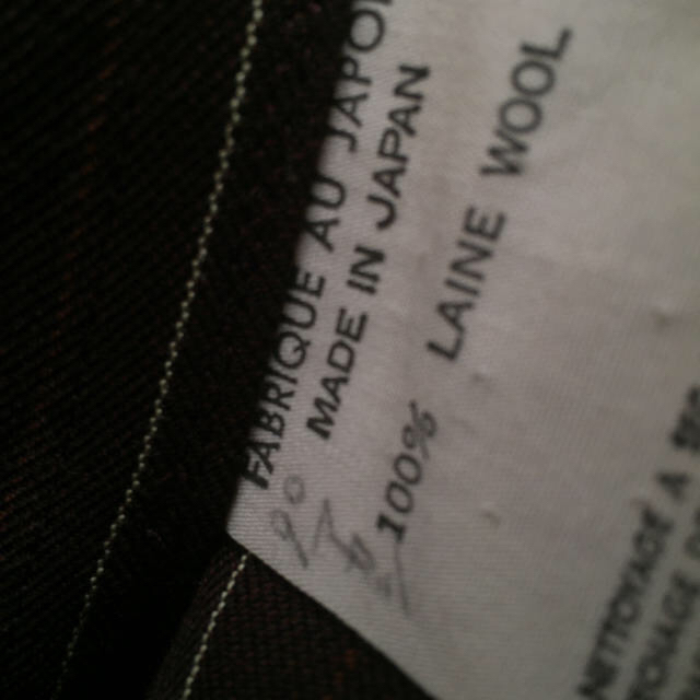 Yohji Yamamoto(ヨウジヤマモト)のヨウジヤマモト ウールギャバダブルチェスターコート メンズのジャケット/アウター(チェスターコート)の商品写真