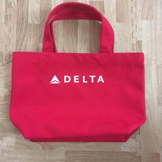 デルタ(DELTA)のデルタ航空 トートバッグ(ノベルティグッズ)