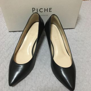 ピシェアバハウス(PICHE ABAHOUSE)のPICHE ABAHOUSE 36 牛革パンプス(ハイヒール/パンプス)