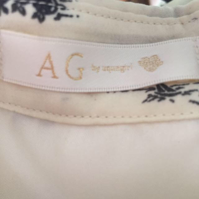 AG(エージー)のAG by apuagirl白ワンピース レディースのワンピース(ひざ丈ワンピース)の商品写真