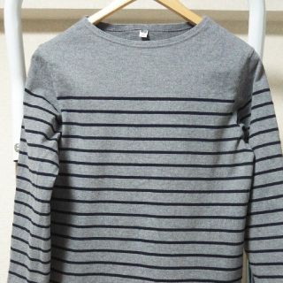 ユニクロ(UNIQLO)の葉小さん指定です～。ボートネック 長袖 シャツ(Tシャツ/カットソー(七分/長袖))