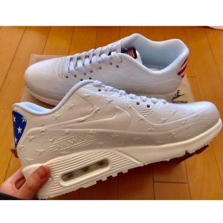 ナイキ(NIKE)の【新品未使用】NIKE ナイキ AIRMAX エアマックス90 星条旗(スニーカー)