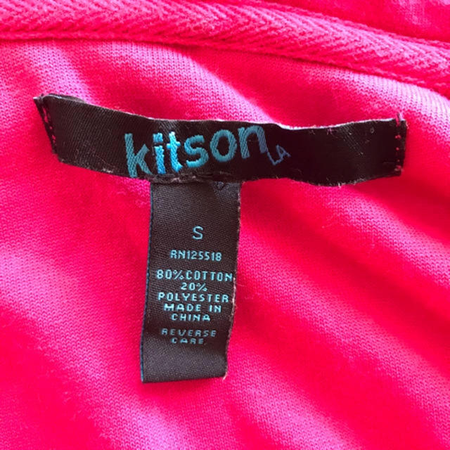 KITSON(キットソン)のEMMAさま専用 LA kitson パーカー&エミリオプッチネクタイ レディースのトップス(パーカー)の商品写真