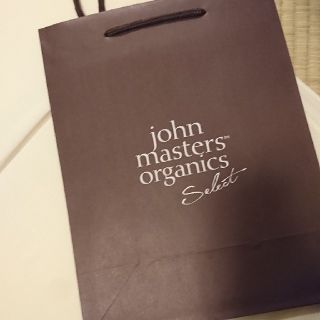 ジョンマスターオーガニック(John Masters Organics)のジョンマスターオーガニック☆*。ショップバッグ(ショップ袋)