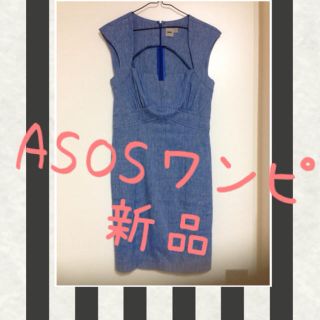 エイソス(asos)のDobus様専用  asos新品ワンピ(ひざ丈ワンピース)