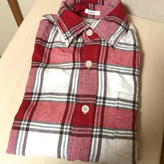 アバクロンビーアンドフィッチ(Abercrombie&Fitch)のAbecrombie&Fitch アバクロ/赤 チェックシャツ(シャツ)