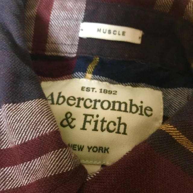 Abercrombie&Fitch(アバクロンビーアンドフィッチ)のAbecrombie&Fitch チェックシャツ メンズのトップス(シャツ)の商品写真