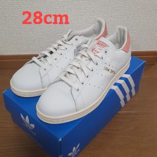 アディダス(adidas)のアディダス スタンスミス ホワイト×ピンク 28cm(スニーカー)