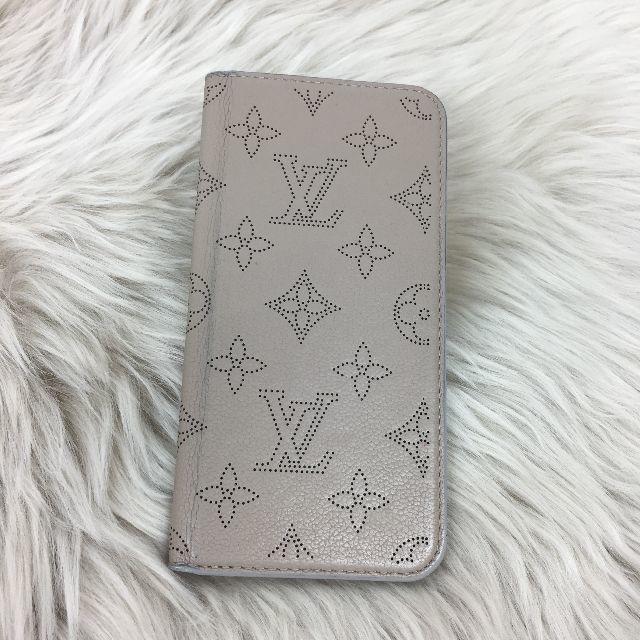 バーバリー  アイフォンxs ケース 手帳型 - LOUIS VUITTON - ヴィトン マヒナ フォリオ グレージュの通販 by ｎａｃｈｉSHOP｜ルイヴィトンならラクマ