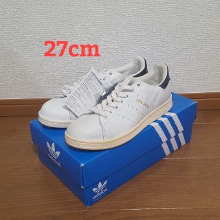 アディダス(adidas)のadidas スタンスミス ホワイト×ネイビー 27cm(スニーカー)