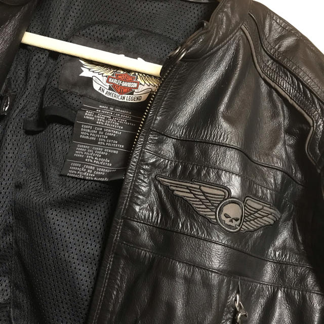 メンテナンス済】HARLEY DAVIDSON ハーレー 革ジャン Lサイズ - www