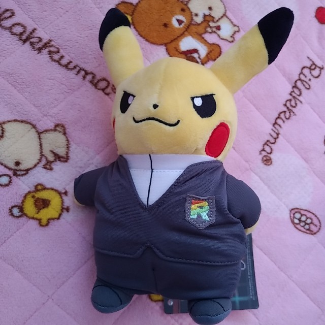 ポケモン☆ピカピカバッグ✮ボスごっこピカチュウぬいぐるみの通販 by