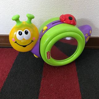 フィッシャープライス(Fisher-Price)の音がなるかたつむり(知育玩具)