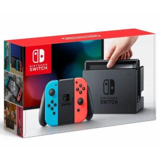 ニンテンドウ(任天堂)の任天堂 スイッチ本体  ネオン 新品未開封品　送料無料(家庭用ゲーム機本体)