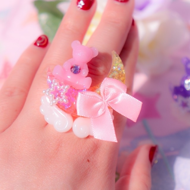 Angelic Pretty(アンジェリックプリティー)のFantasy Bearリング レディースのアクセサリー(リング(指輪))の商品写真