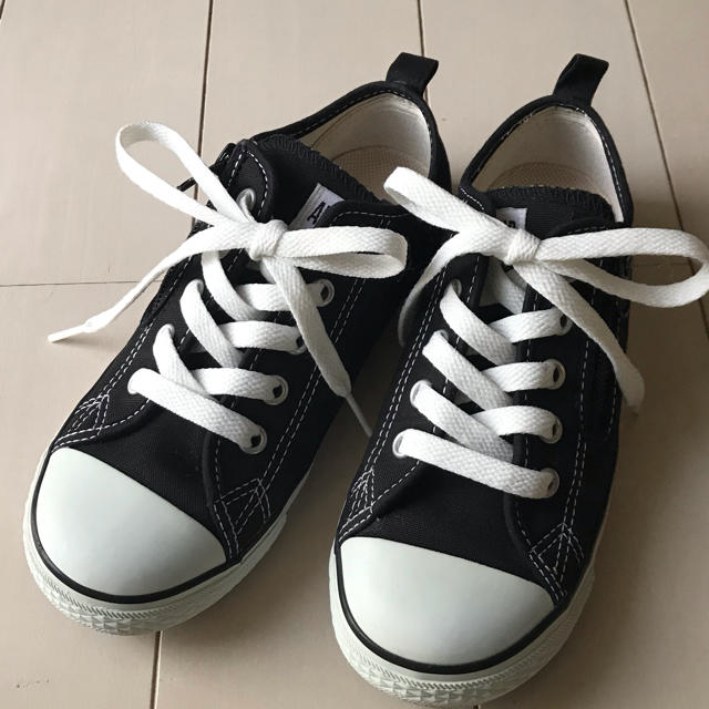 CONVERSE(コンバース)のコンバース☆黒☆20cm キッズ/ベビー/マタニティのキッズ靴/シューズ(15cm~)(スニーカー)の商品写真