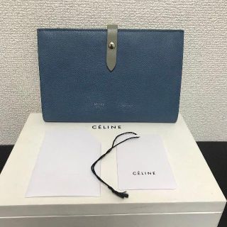 セリーヌ(celine)のセリーヌ　長財布　ストラップラージ マルチファンクション　バイカラー(財布)