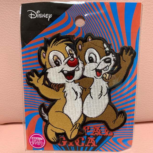 Disney(ディズニー)の専用　ワッペン チップ&デール ハンドメイドの素材/材料(各種パーツ)の商品写真