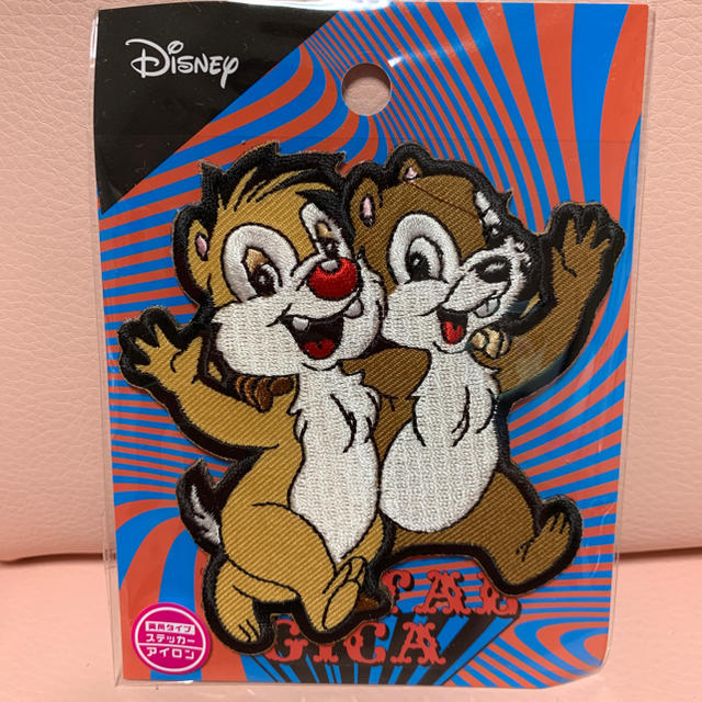 Disney(ディズニー)の専用　ワッペン チップ&デール ハンドメイドの素材/材料(各種パーツ)の商品写真