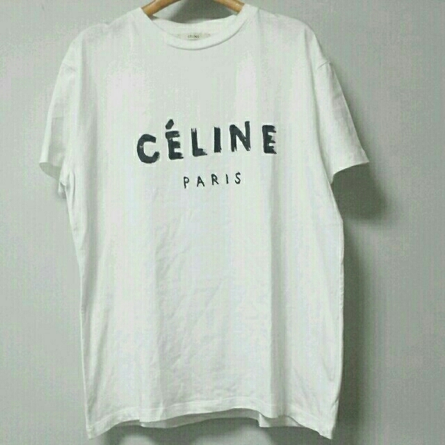 2021年レディースファッション福袋特集 CELINE ロゴプリントTシャツ Tシャツ(半袖/袖なし)