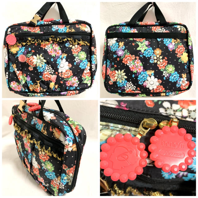 LeSportsac(レスポートサック)のLeSportsac レスポートサック トートバッグ  ポーチ セット レディースのバッグ(トートバッグ)の商品写真