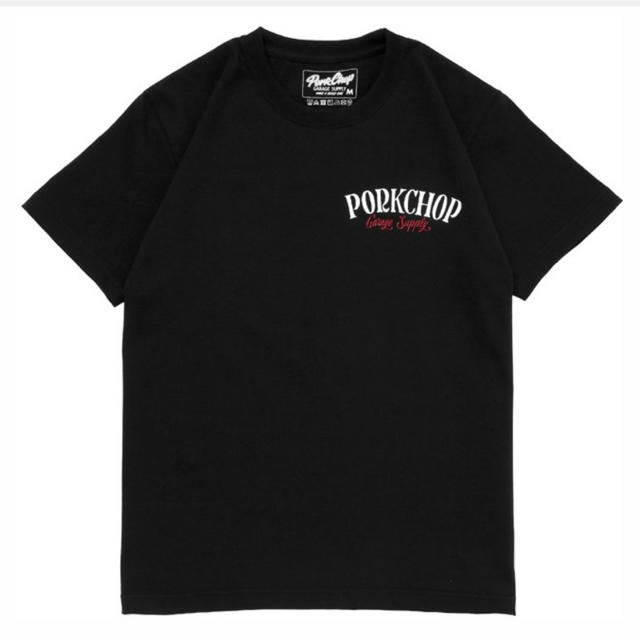 1週間限定出品 ポークチョップガレージ  Tシャツ ブラック メンズのトップス(Tシャツ/カットソー(半袖/袖なし))の商品写真