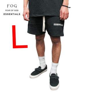 フィアオブゴッド(FEAR OF GOD)のFOG essentials sweat shorts ショーツ スウェット L(ショートパンツ)