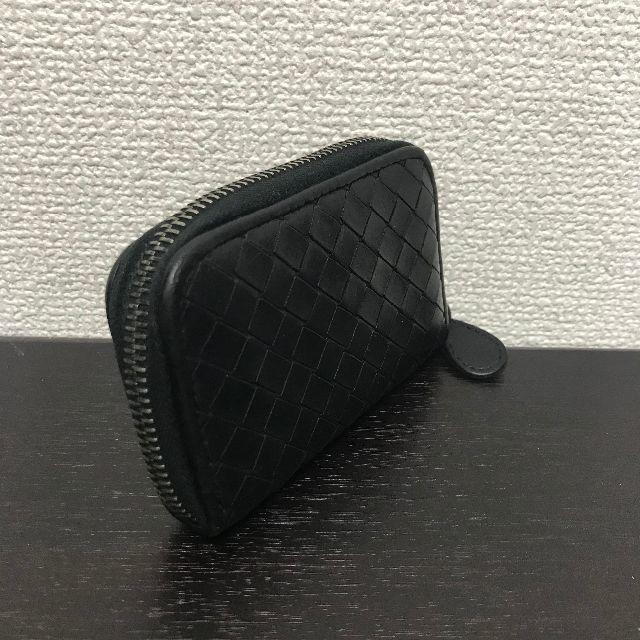 Bottega Veneta(ボッテガヴェネタ)のボッテガヴェネタ　コインケース　黒　ラウンドファスナー　お得！ メンズのファッション小物(コインケース/小銭入れ)の商品写真